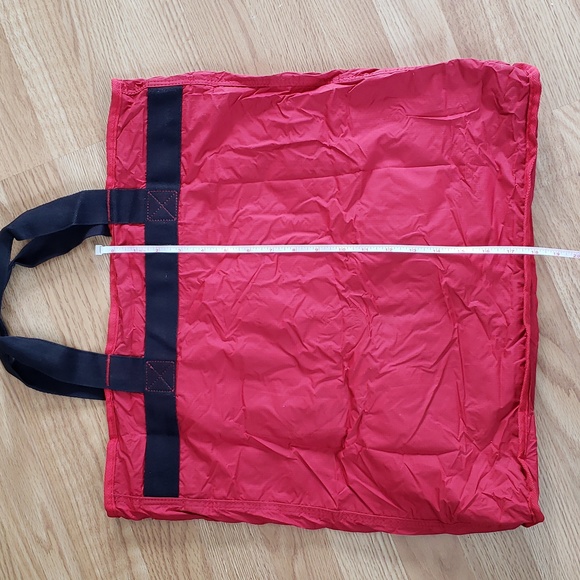 Lands' End Compact Foldable Nylon Tote Bag - Picture 3 of 7